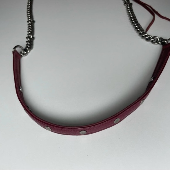 EUC Rebecca Minkoff Deep Wine Leather Crossbody Bag Gorgeous Hardware - Picture 6 of 7